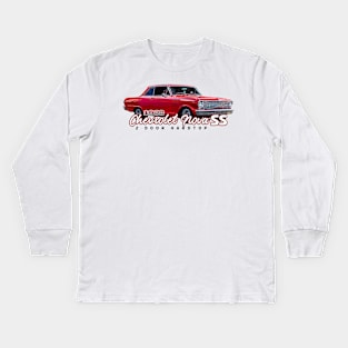 1963 Chevrolet Nova 2 Door Hardtop Kids Long Sleeve T-Shirt